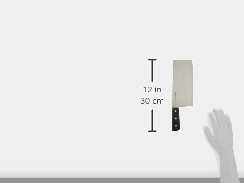 Aoki Cutlery Seisakusho 20040 Takayuki Sakai Inox Chinese Knife, 7.7 inches (19.5 cm)