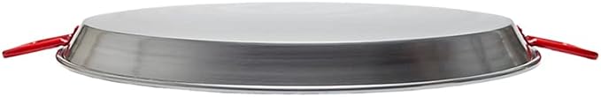 Garcima 26-Inch Carbon Steel Paella Pan, 65cm
