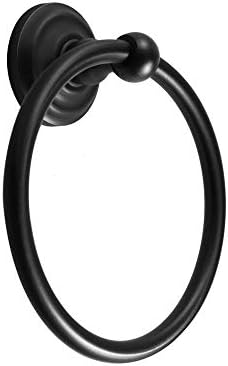SENTO ROBIKI Black Bathroom Accessories Set, Bath Hardware, Includes Robe Hook, Toilet Paper Holder, Towel Ring, 18” & 24” Towel Bar, Duty Metal Bath Hardware Set Wall Mounted (4-Piece, Matte Black)