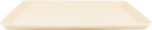 David Burke 17x11 Cookie Sheet – Carbon Steel, PFTE & PFOA Free, Oven Safe, Non-Toxic, Perfect for Baking and Roasting – Cream