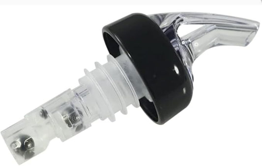 Wine-by-the-Glass 3 oz Portion Spouts with Clear Top – Pack of 12 Precision Wine Pourers for Consistent and Accurate Servings