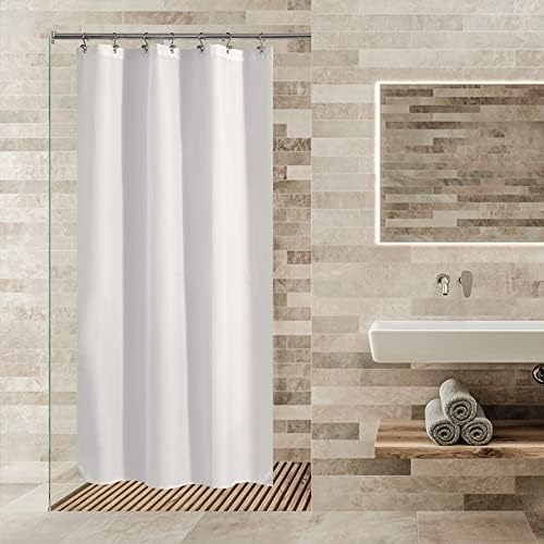 ALYVIA SPRING Stall Waterproof Fabric Shower Curtain or Liner White, 36x72