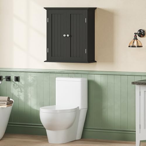 ChooChoo Bathroom Wall Cabinet Set of 2, Over The Toilet
