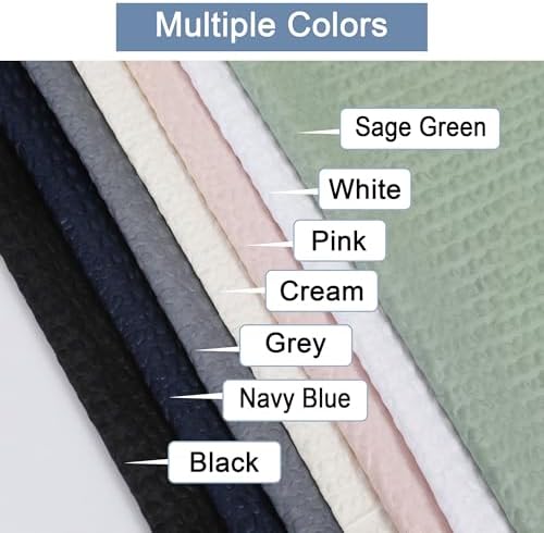 OWENIE Taupe Shower Curtain for Bathroom 96 Inches Extra Long, Elegant 3D Embossed Textured Fabric Shower Curtains, Water Repellent, Machine Washable, Hotel Style, 72" W x 96" L, Taupe