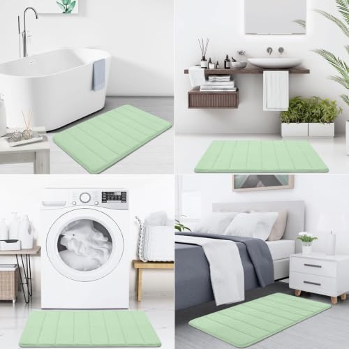 Buganda Memory Foam Bath Mat 35 x 24, Ultra Soft Absorbent Bathroom Rugs