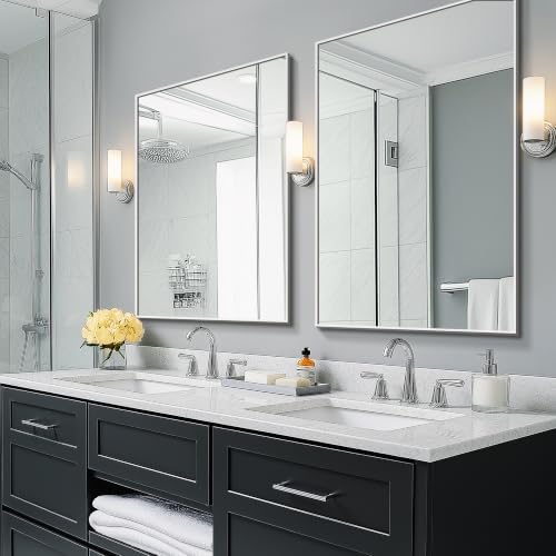 Bathroom Vanity Mirror for Wall 2Pack 36"x24" Bathroom Mirror for Over Sink