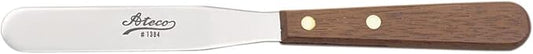 Ateco Small S/S 4-1/4" Spatula w/ Wood Handle