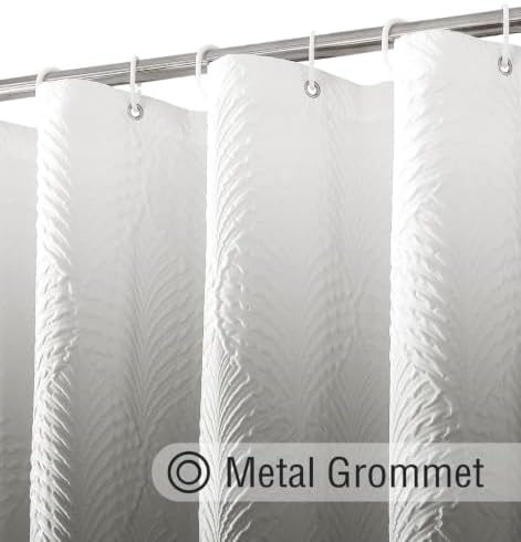 Gibelle Ombre Black Shower Curtain for Bathroom, Farmhouse Bath Curtain 72x72