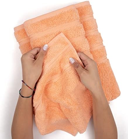 American Soft Linen 100% Cotton Luxury Turkish Towels, 6 Piece Towel Set