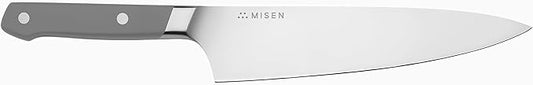 Misen 8 Inch Chef Knife, AUS-10 Japanese Stainless Steel - Gray