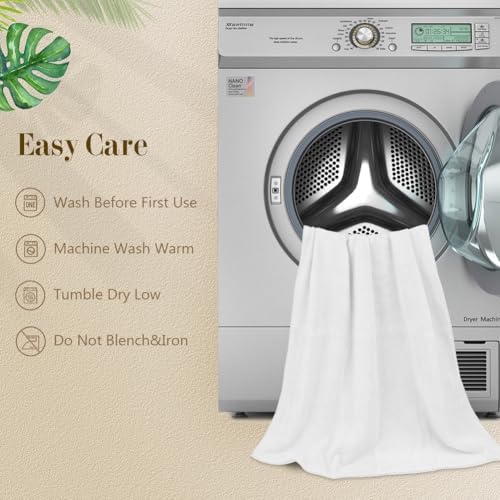 Orighty Bath Towels, Soft Feel Bath Towel, 2 Pack (27'' x 54'')