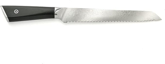 Mercer Culinary M13789 Premium Grade Super Steel, 8-Inch Serrated Bread Knife, G10 Handle