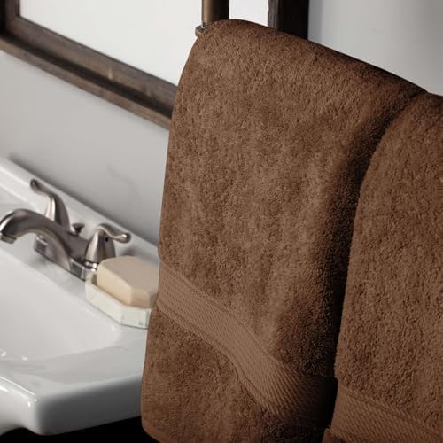 Superior Egyptian Cotton Ultra Plush & Absorbent, 10 Piece Set, Chocolate