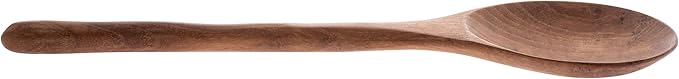Karma Stirring and Mixing Spoons Set - Small Wooden Spoons - Natural Ladle - Teak Wood - QTY 1