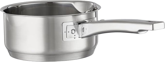 Rösle EXPERTISO Cookware Collection 6.3 in. Stainless Steel Sauce Pan