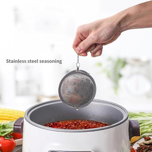 Stainless Steel Mesh Tea Ball, Extra Fine Mesh Tea Infuser for Loose Leaf Tea, Tea Strainers Tea Infuser Strainer Filters for Tea 3piece set