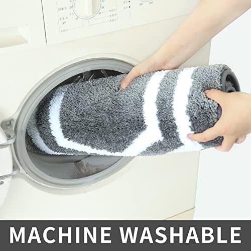 COSY HOMEER Non-Slip Bath Mats Extra Thick Absorbent Plush Washable