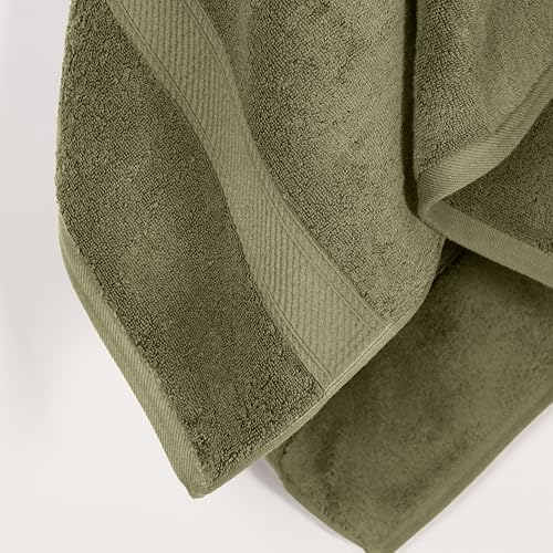 SUPERIOR Egyptian Cotton Plush & Absorbent, Bath Towel Set of 2,