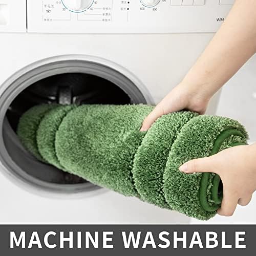 COSY HOMEER Non-Slip Bath Mats Extra Thick Absorbent Plush Washable