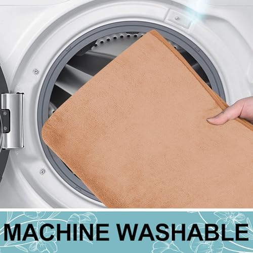Smiry Memory Foam Bath Mat 30x20, Extra Soft and Absorbent Bathroom Rugs