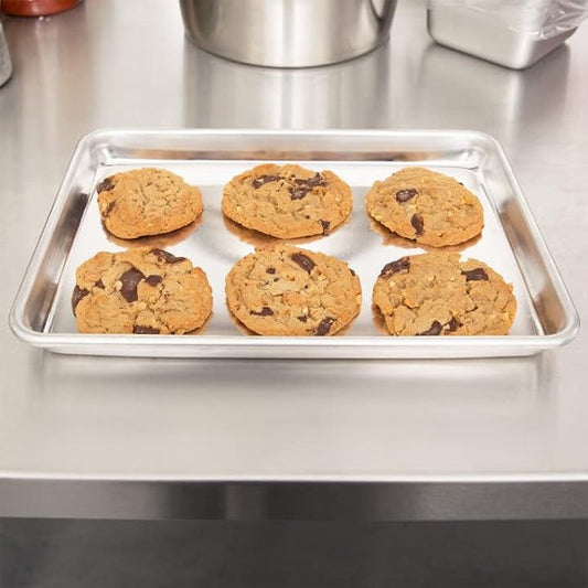 Vollrath (5220) Wear-Ever Collection Quarter-Size Sheet Pans, Set of 2 (9 1/2-Inch x 13-Inch, Aluminum)