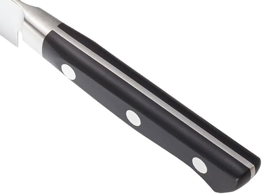Mercer Culinary MX3 Premium San Mai VG-10 Steel Core Blade Petty Knife, 120mm 5 Inch,Black