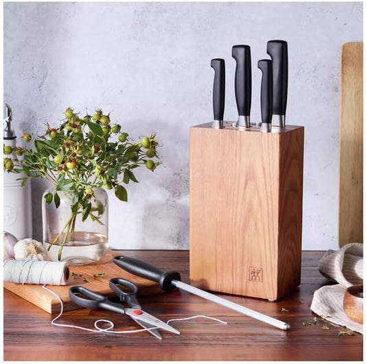 ZWILLING Four Star 7-pc Knife Block set - Ash