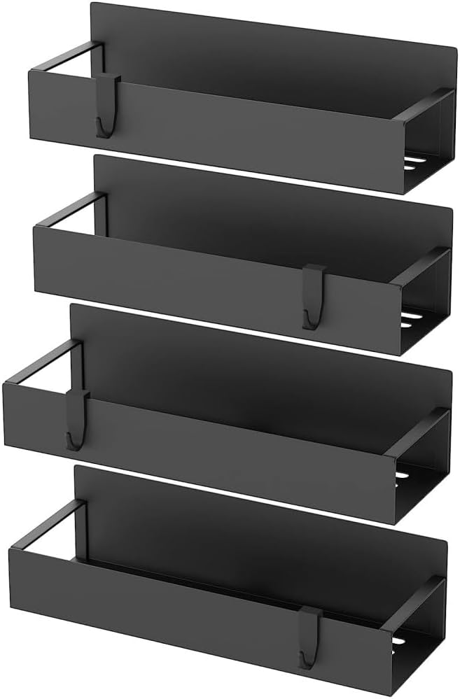 4 pack magnetic spice rack - Strong magnets