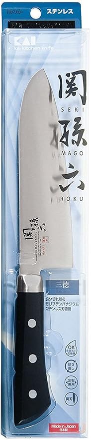 Kai KAI AB5427 Santoku Knife Seki Magoroku Honoka 6.5 inches (165 mm)