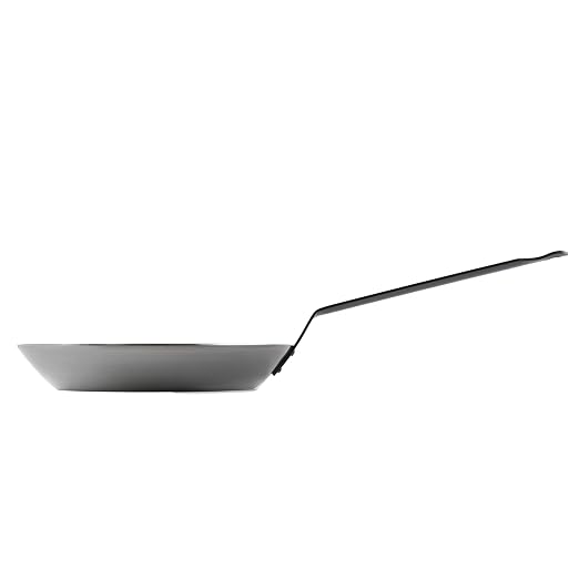 Winco 10-3/8" French Style Fry Pan, Polished Carbon Steel (Spain)