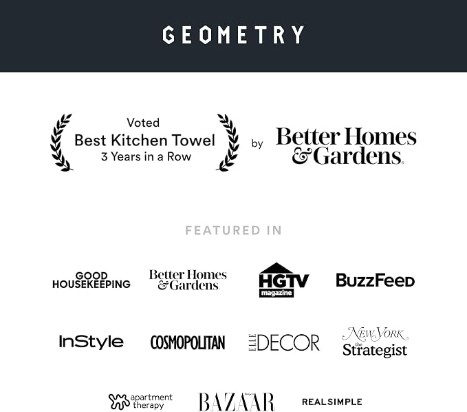GEOMETRY Kitchen Dish Cloths - Quick Dry Dishcloths for Kitchen - Premium Dish Rags with Geoweave - 3-Pieces This and that