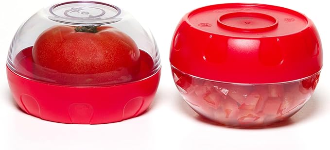 Progressive LKS-12DP 4-1/4" x 4-1/4" x 2-3/4" Clear Tomato Keeper