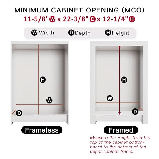Pull Out Trash Can Rack Under Cabinet Adjustable 1-3 Bin Holder with Heavy-Duty Soft-Close Slides, Sturdy Wooden Base Support, Door Mounting for Kitchen, Living Room (Small)
