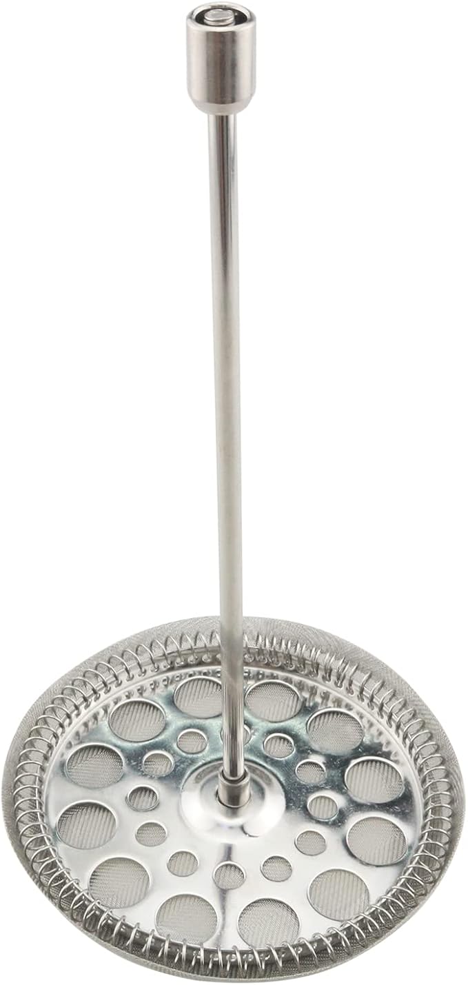 ZCZQC 1 Set Stainless Steel Tea Plunger French Press Parts 800L Stainless Steel 34oz French Press Filter Replacement Parts Tea Pot Filter Coffee Tea Leaf Mesh