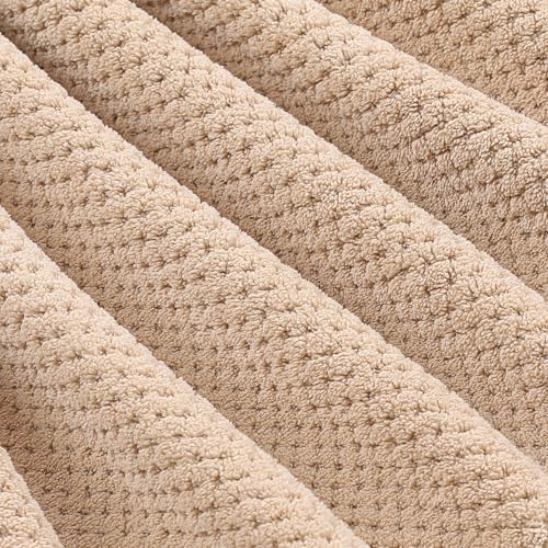 YTYC 39x78 Bath Sheets,Towels for Bathroom,Beige,2-Pieces