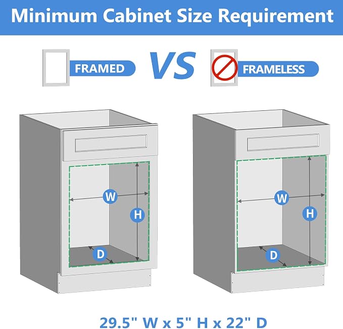 Pull Out Cabinet Drawer 28½” W x 21” D, Soft Close Pull Out Cabinet Organizer, Bottom Assembly
