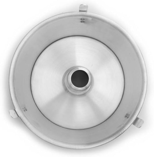 Fox Run Angel Food Cake Pan with Removable Bottom, Reinforced Aluminum, 9.75" Tube Cake Pan