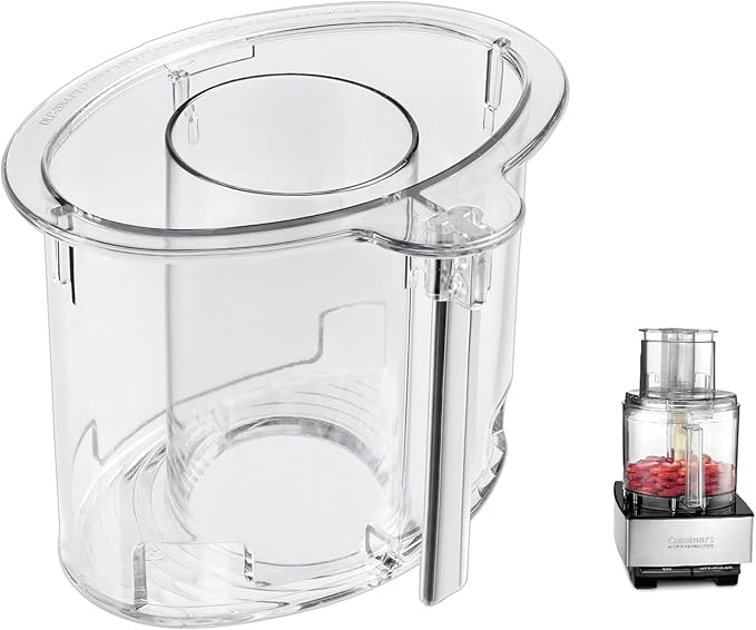 Cuisinart DLC-2014PT1 Large Pusher Replacement for 14-Cup Food Processors Fits DLC-2014, DLC-2014N, DLC-2014CHB, MP-14 & DFP-14 Series Only Compatible with 4-tab Lid Model DFP-14NWBCT1 OEM