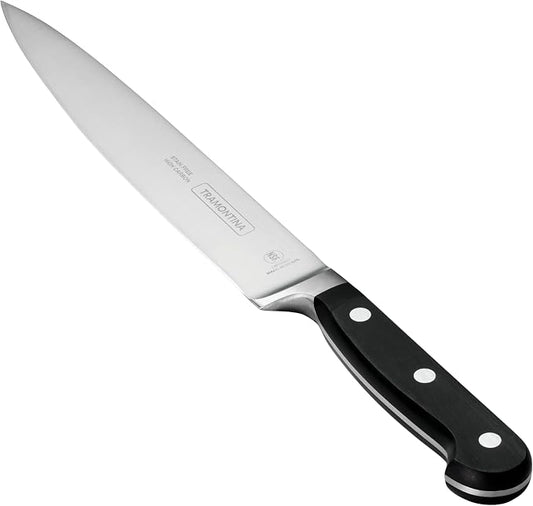 Tramontina Pro Series Forged 8-Inch Carving Knife, Stain-free High-Carbon Steel Kitchen Knives for Slicing Brisket and other Meats