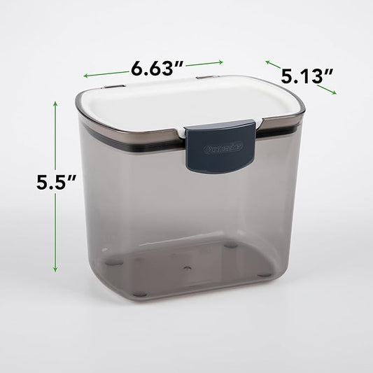 ProKeeper 1.5-Quart Coffee Storage Container with Scoop – Tinted, Airtight Plastic