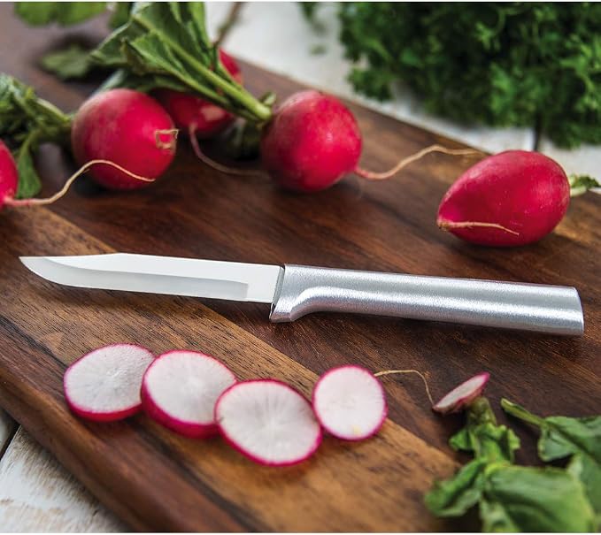 Rada Cutlery Ultimate 15-Piece Gift Set with Quick Edge Sharpener, Stainless Steel Blades, Silver Handle
