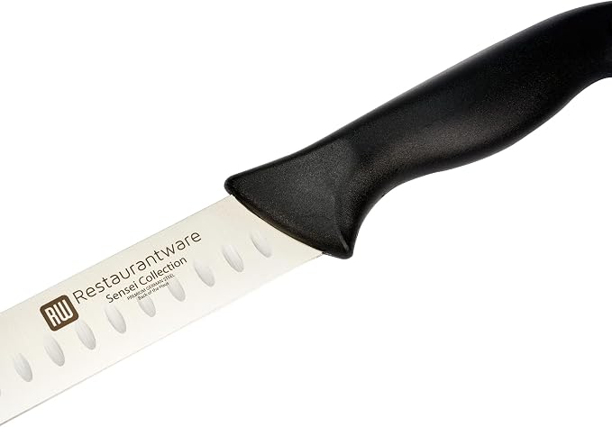 Restaurantware Sensei Back of the Haus - 11-inch Slicing Knife - Professional Chef's Kitchen Knife - Durable German Steel - Stain Resistant - With HACCP Coding For Food and Allergen Safety