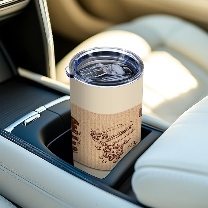 ATHAND I Like My Men How I Like My Coffee Tumbler,20 Oz Insulated Stainless Steel Funny Tumbler with Lid,Novelty Gifts for Coffee Lovers Women Friends,1 Pcs
