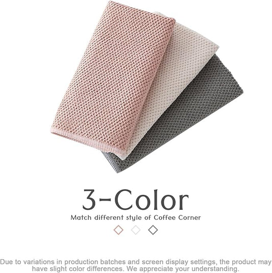 12Pack Barista Towels, Barista Microfiber Cloths, Coffee Cleaning Accessories for Espresso Machine, Steam Wand, Countertop,12”x12”