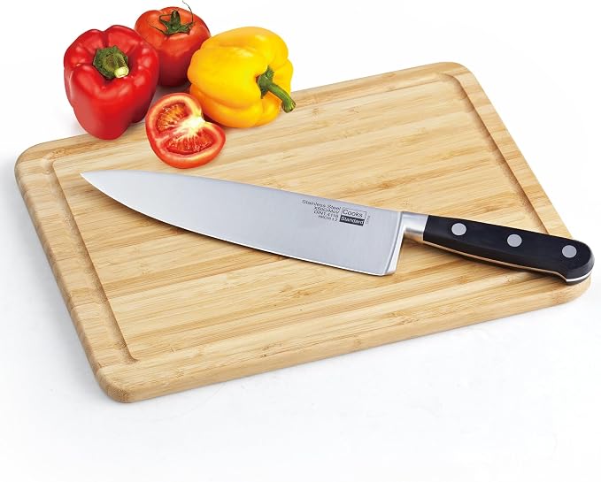 Cooks Standard Classic Cutlery 8 Inch/20cm Chef's Knife, High-Carbon Stainless Steel Serrated Blades, Ergonomic Handle, Sharp Triple Rivet