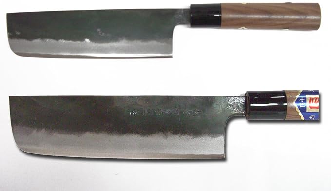 Tosa Knife Knives Black Hammered usubabocho Super Steel 165 mm