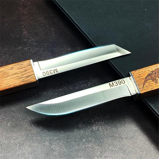 Generic Samurai Knives 2 in 1, Dual Blade Chef Knife Set, Dragon & Phoenix Double Blades, Perfect for Cutting Meat, Vegetables & Fruit