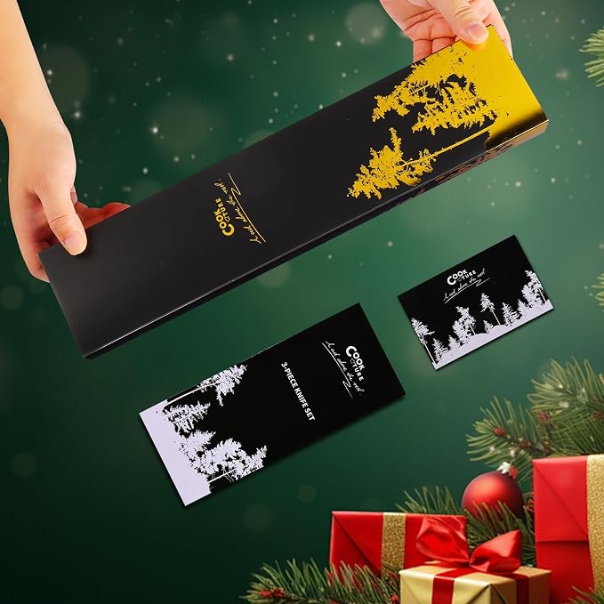 Bread Knife,Serrated Bread Knofe for Homemade Bread and Sourdough,Core Ergonomic Resin Handle in Deluxe Gift Box - Ideal Gift for Men and Women