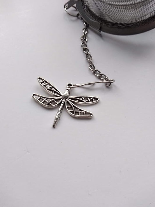 Dragonfly Tea Infuser for Loose Leaves, Metal Teaball