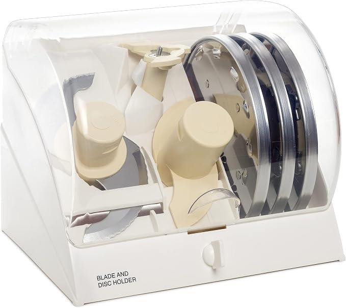 Cutting Blade and Disc Holder Storage for Cuisinart Food Processor Accessories BDH-2 (fits blades for DFP-11, DFP-14, DLC-10C, DLC-10S, DLC-10SY, DLC-10SYP1, DLC-2011, DLC-2014, DLC-8S and DLC-8SY)